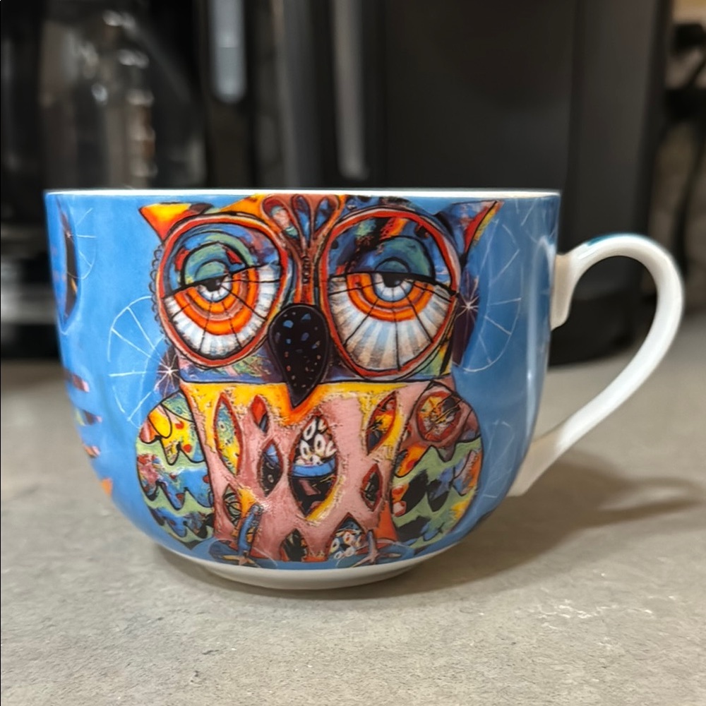 Colorful Owl Mug